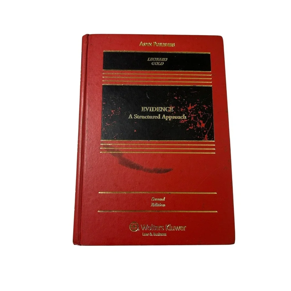 Evidence: A Structured Approach by Victor Gold, David Leonard - Second Edition